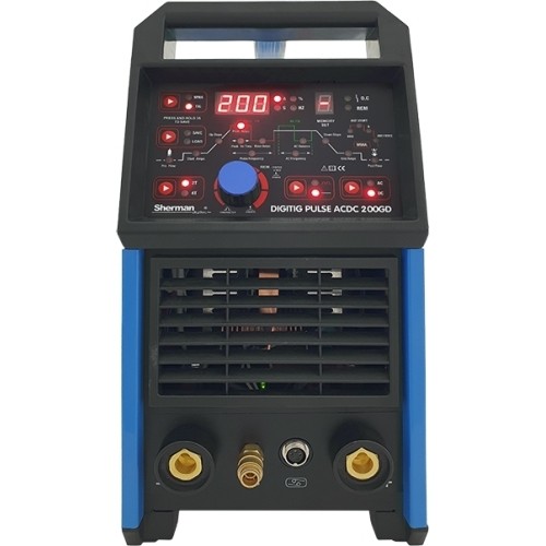 Inverterinis suvirinimo aparatas Sherman DIGITIG pulse AC/DC 200GD