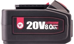 Battery for cordless tools WORCRAFT 20V 8.0Ah LI-ION