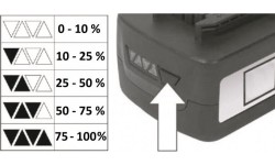 Battery for cordless tools WORCRAFT 20V 8.0Ah LI-ION