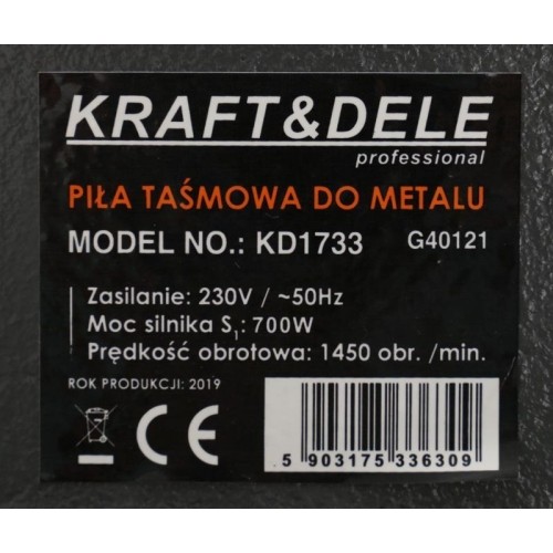 Juostinės metalo pjovimo staklės 700W
