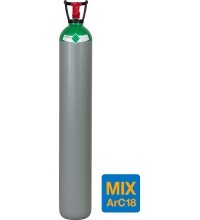 Gas cylinder (EURO PH 300 BAR) (MIX ArC18) (filled with Gaschema gas) - 50