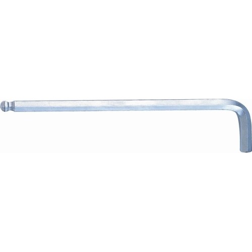 L-tipo šešiakampis raktas, apvalia galvute - 2.5mm
