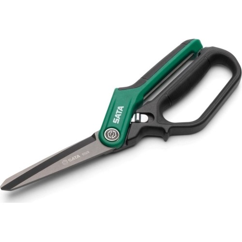 Rubber grip long-blade heavy duty scissors 280mm
