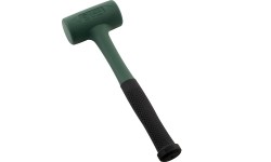 Rubber mallet with schock absorbing head - 0.4kg, Ø 35mm, L280mm