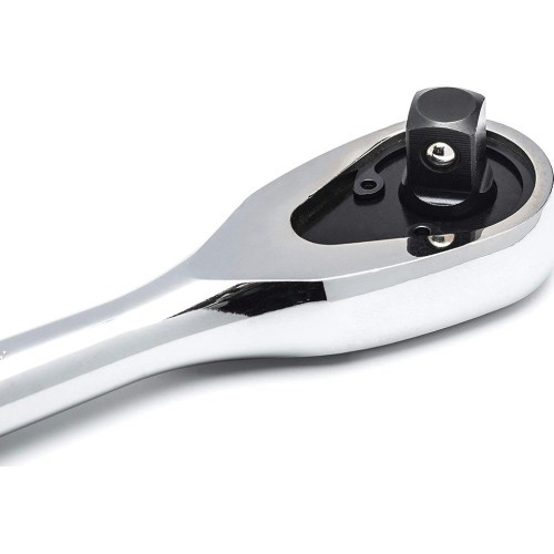 1/4" Dr. Quick-release ratchet (oval head, metal handle), 60 teeth 120P