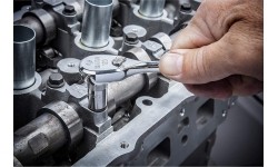 1/4" Dr. Quick-release ratchet (oval head, metal handle), 60 teeth 120P