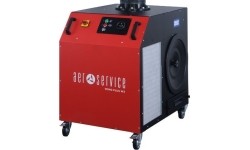Mobile welding fume purification system AERSERVICE MONO PLUS W3 1.1kW 230V/50Hz - Mobile filter unit + bench