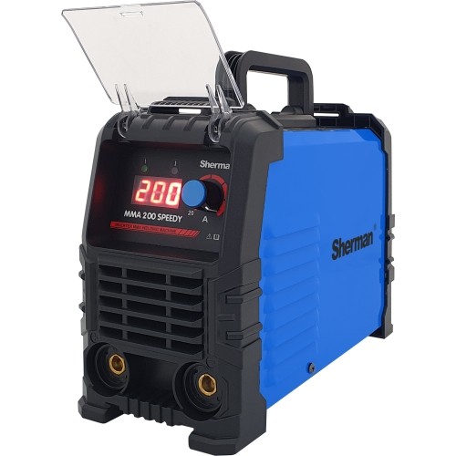 Inverter welder Sherman MMA 200 Speedy, with plastic case