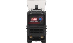 Inverterinis suvirinimo aparatas Sherman MMA 200 Speedy, su plastikiniu lagaminu ir priedais