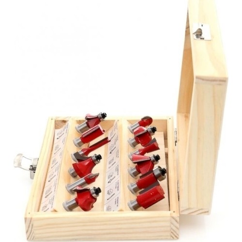 Frezų medžiui rinkinys (12vnt)