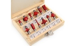 Frezų medžiui rinkinys (12vnt)