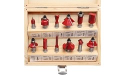 Frezų medžiui rinkinys (12vnt)