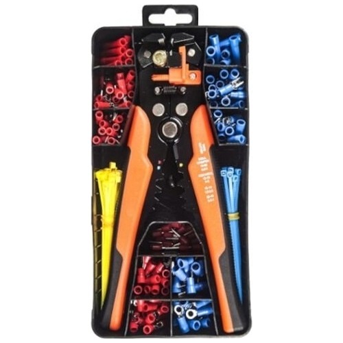 Replės laidų užspaudimui ir nuvalymui su laidų antg. rink. (290vnt)