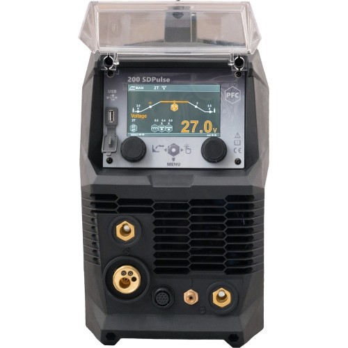 Suvirinimo aparatas FORBY® HD MIGMAN 200 SD PULSE (pramoninis, tinka aliuminiui)