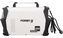 Suvirinimo aparatas FORBY® HD MIGMAN 200 SD PULSE (pramoninis, tinka aliuminiui)