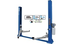 Hidraul. dviejų kolonų keltuvas su mech. saugumo fiksatoriais (3 pakopų letenos), 4.0t - 4.0t, 220V