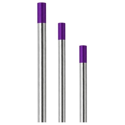 TIG volframo elektrodas WX3 175mm (1 vnt.), violetinis - 1.6mm