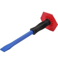 Kirstukas mūrininko su gumine rankena - L300mm