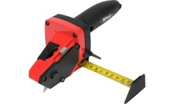 Drywall board cutting tool with measure tape