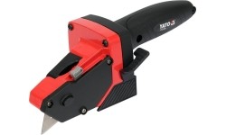 Drywall board cutting tool with measure tape