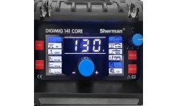 Synergic DIGIMIG 141 CORE inverter welder for gas-free welding