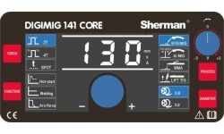 Synergic DIGIMIG 141 CORE inverter welder for gas-free welding