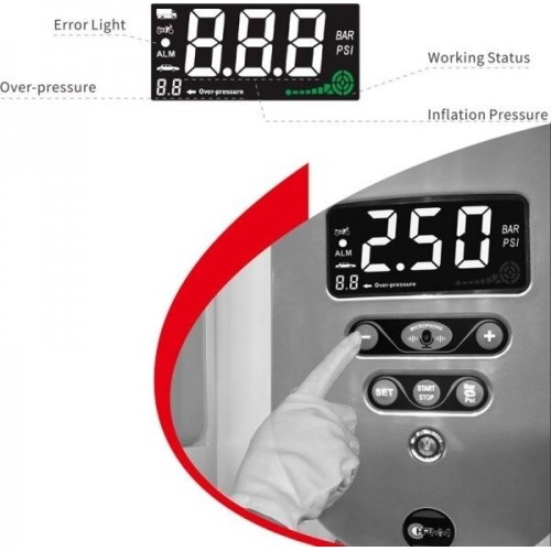 Automatinis pastatomas pripūtimo įrenginys 220V