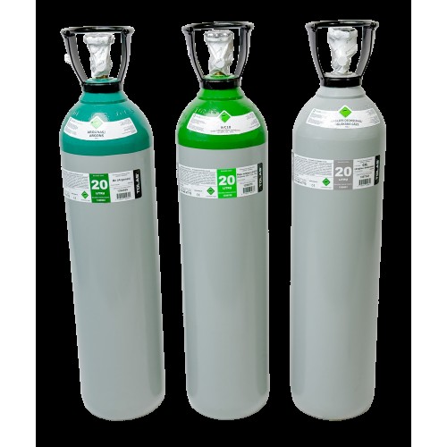 Gas cylinder (EURO PH 300 BAR) (argon Ar) (filled) - 20