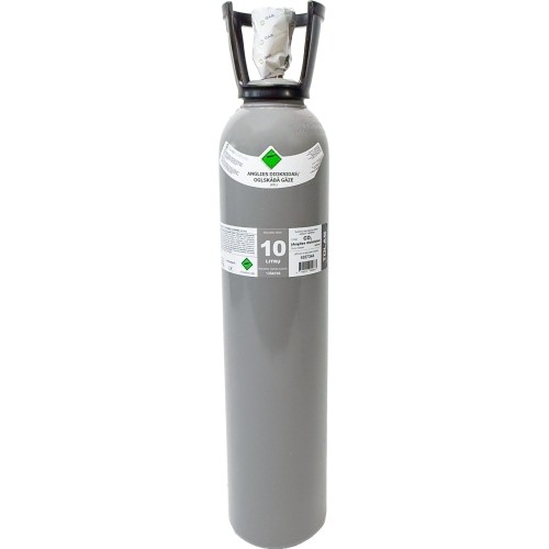 Dujų balionas (EURO PH 250 BAR) (angliarūgštė CO₂) (užpildytas) - 10 l