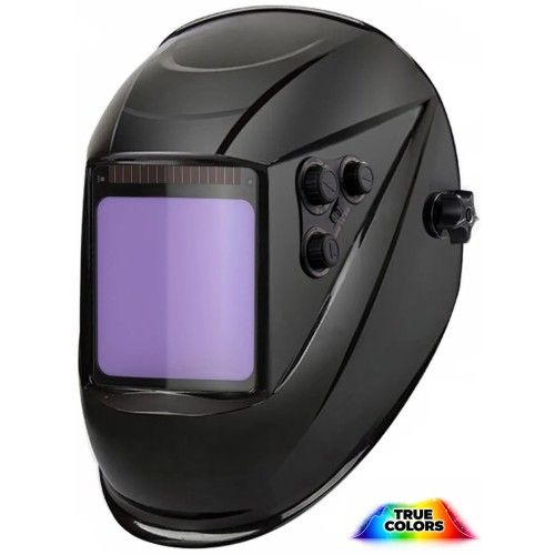 Automatiškai tamsėjantis suvirintojo skydelis E5 (4 davikliai, keičiama baterija)