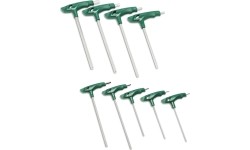 T tipo šešiakampių raktų rinkinys (H-2 - H-10) 9vnt.