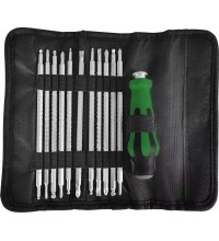 Screwdriver combination set 11pcs (pl./PH/PZ/HEX/torx)