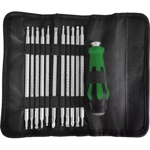 Screwdriver combination set 11pcs (pl./PH/PZ/HEX/torx)