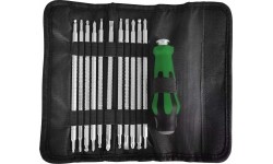 Screwdriver combination set 11pcs (pl./PH/PZ/HEX/torx)