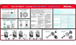 Inverter welder Sherman MIG 200 SMART