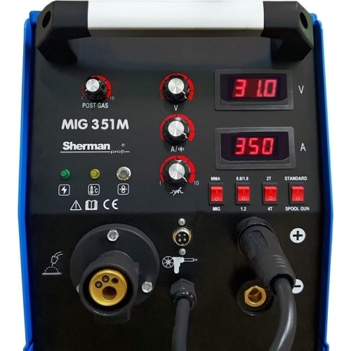 Inverterinis suvirinimo aparatas Sherman MIG 351M/4R