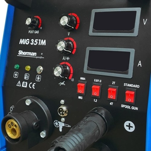 Inverterinis suvirinimo aparatas Sherman MIG 351M/4R