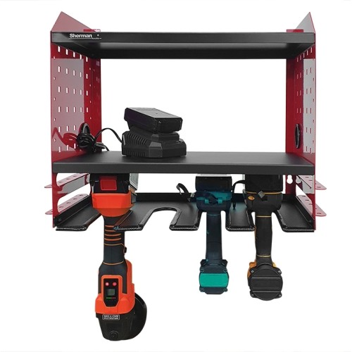 Dirbtuvių spinta elektriniams įrankiams