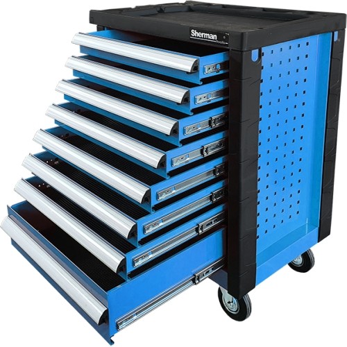 Tool trolley 6/8, blue