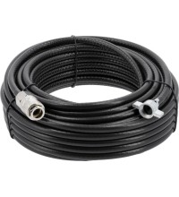 PVC air hose with quick coupler Ø6 x 10mm - Ø6 x 10mm,  12m