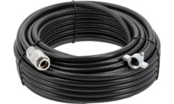 Pripūtimo žarna PVC (6x10mm) su vožtuvu - Ø6 x 10mm,  12m