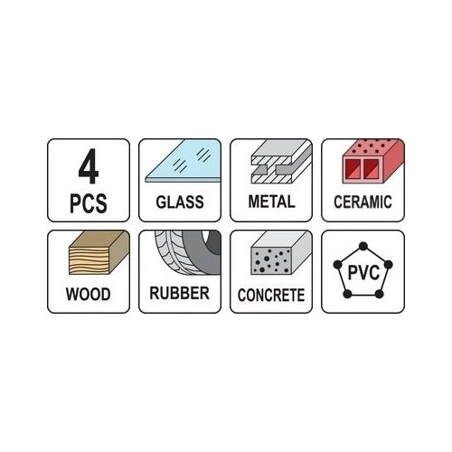 Technical markers set 4pcs