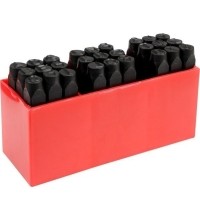 Letter stamp 8mm, 27pcs.
