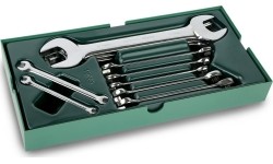 Tray. Wrench set  10pcs.