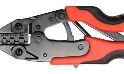 Quick interchangeable ratchet crimper set