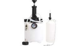 Stabdžių ir sankabos sistemos nuorinimo įrankis su pompa