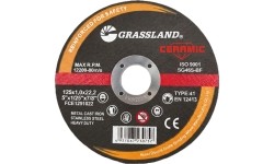 Cut-off wheel. Flat. Stainless steel / Ceramic 125x1.0x22.2 41 type