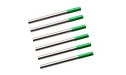 TIG volframo elektrodas Binzel WP Ø2.4mm X 175mm (1 vnt.), žalias