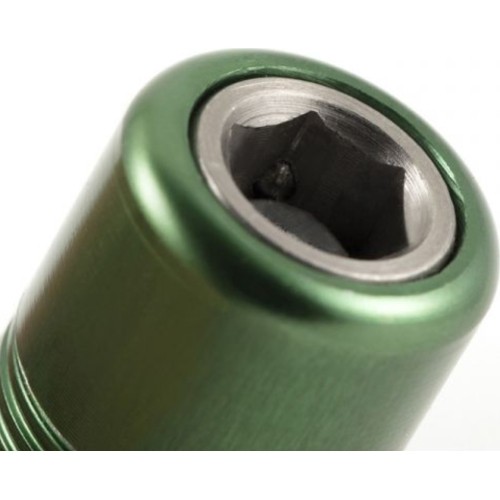 Magnetinis antgalių laikiklis su fiksavimu