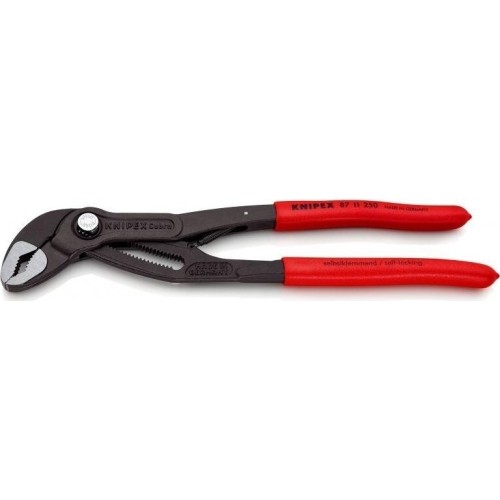 Santechninės replės 250mm KNIPEX (su fiksavimu)